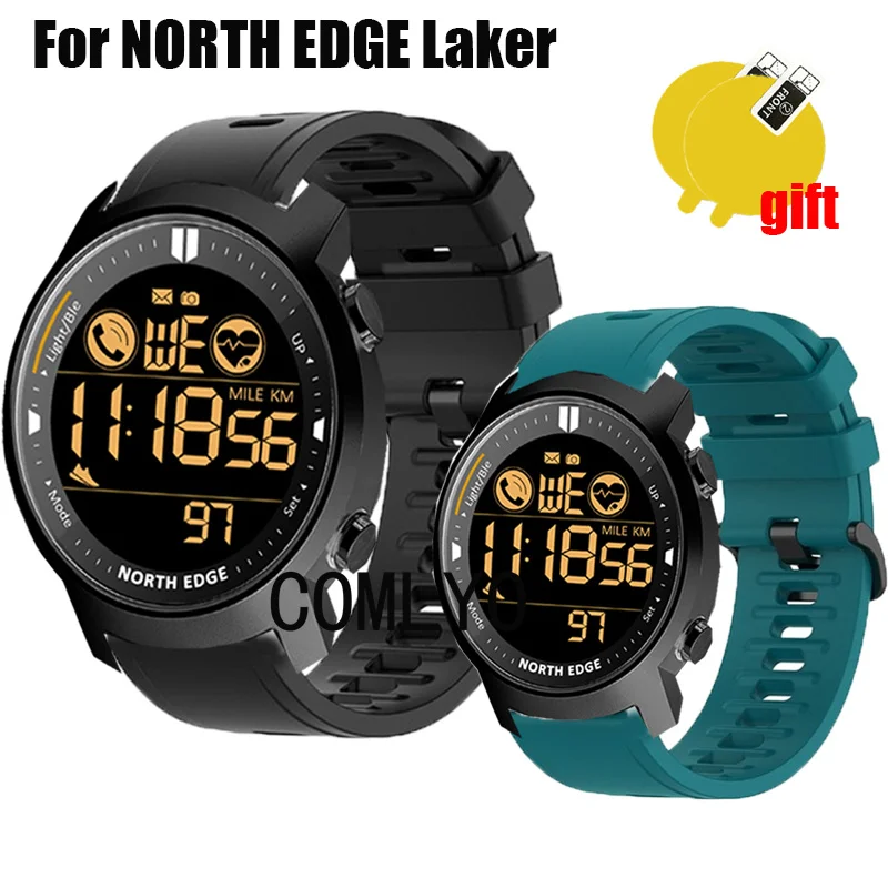 Для NORTH EDGE Laker ремешок для умных часов силиконовый мягкий браслет защитная пленка для экрана
Для NORTH EDGE Laker ремешок для умных часов силиконовый мягкий браслет защитная пленка для экрана