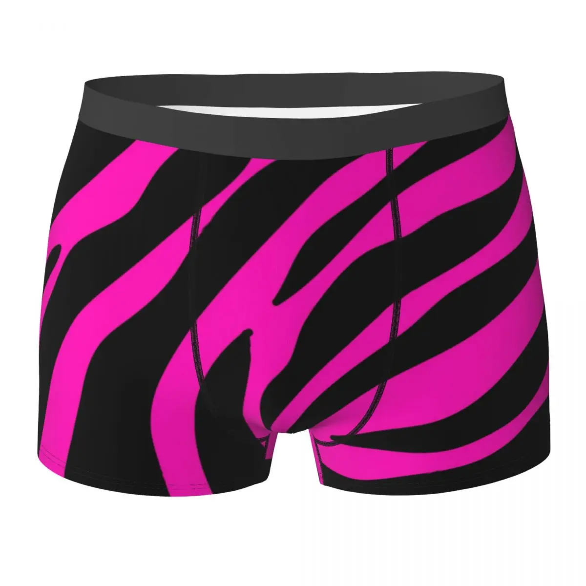 Zebra Stripe Underwear Pink 3D Pouch High Quality Trunk Sublimation Shorts Briefs Breathable Men's Underpants Large Size
Zebra Stripe Underwear Pink 3D Pouch High Quality Trunk Sublimation Shorts Briefs Breathable Men's Underpants Large Size