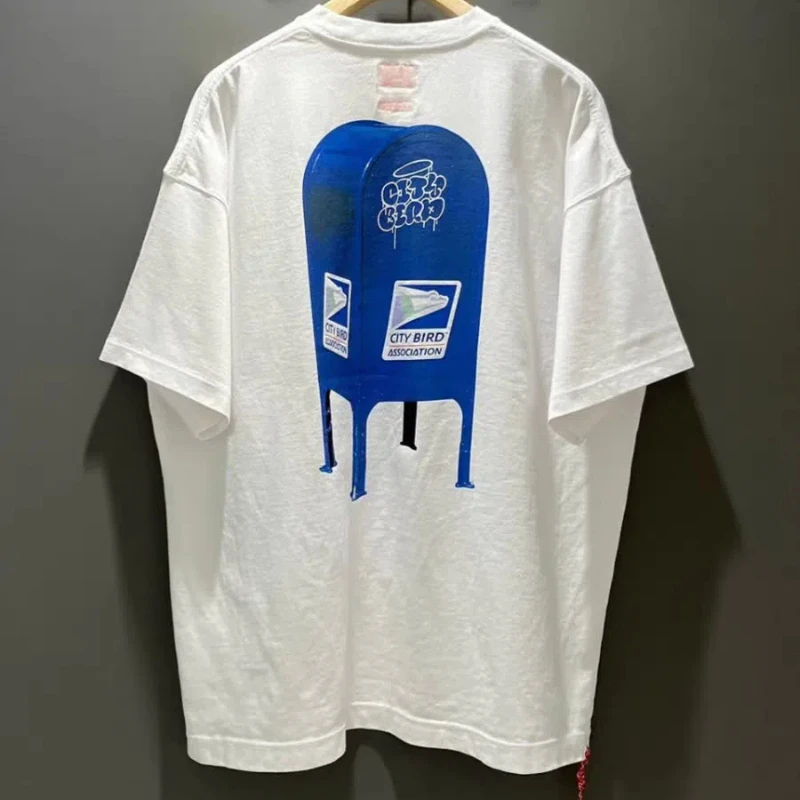 High Quality BEAMS JAPAN Blue Mailbox Print T-Shirt Men Women Casual Loose Short Sleeve T-shirt Top Tees
High Quality BEAMS JAPAN Blue Mailbox Print T-Shirt Men Women Casual Loose Short Sleeve T-shirt Top Tees