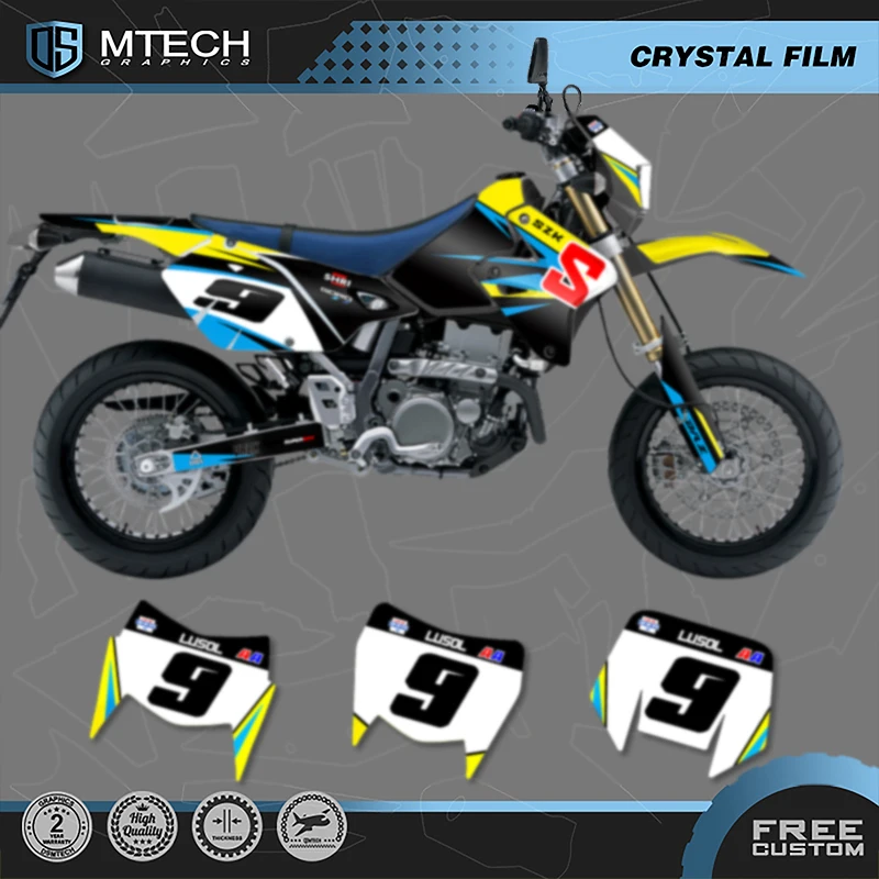 DSMTECH Custom Team Мотоциклетная графическая наклейка и набор наклеек для SUZUKI DRZ400 SM S E DRZ 400 SM S E 1999-2022, индивидуальный номер 002
DSMTECH Custom Team Мотоциклетная графическая наклейка и набор наклеек для SUZUKI DRZ400 SM S E DRZ 400 SM S E 1999-2022, индивидуальный номер 002