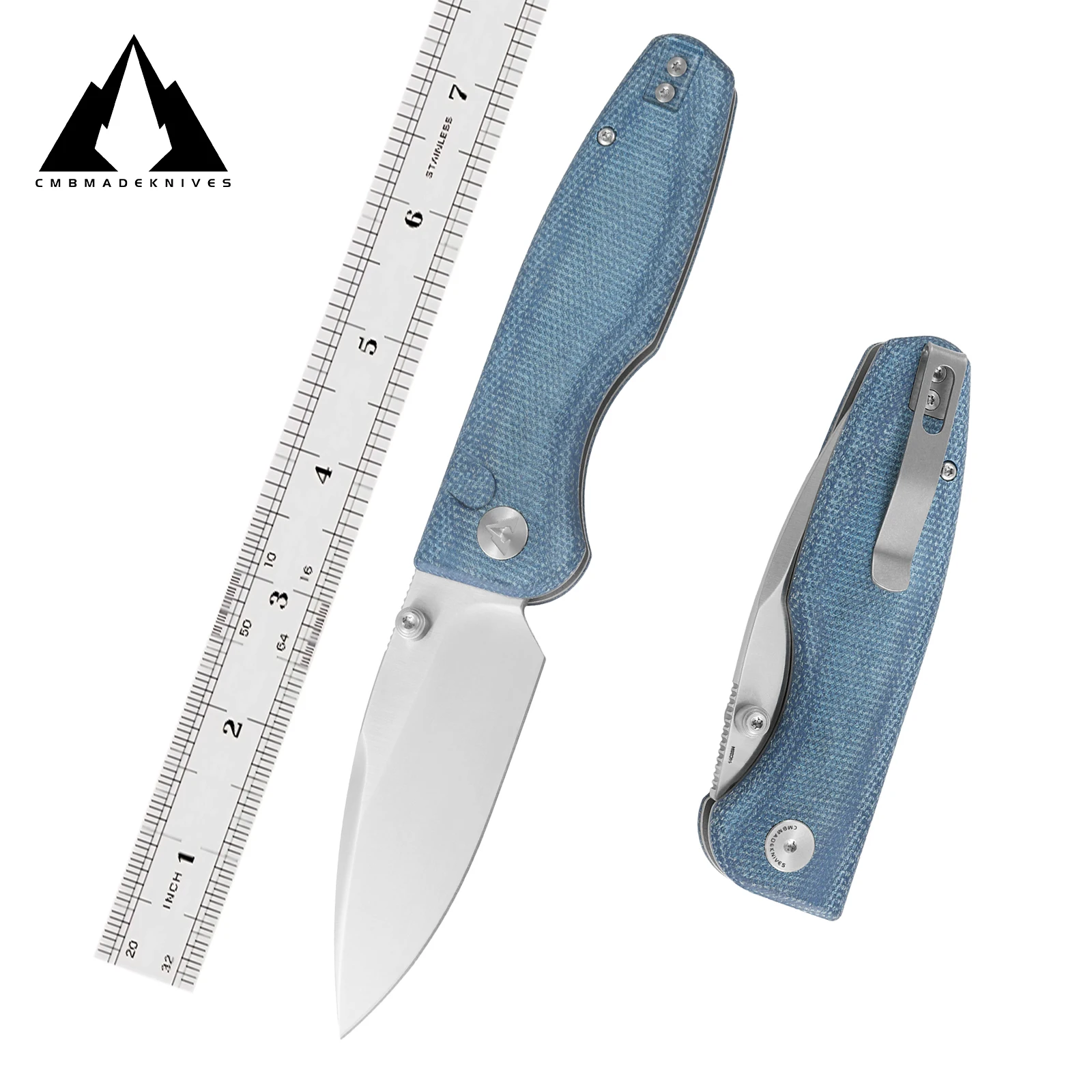 CMBMADEKNIVES PredatorV3 Micarta Handle 14C28N Steel Tactical Survival Camping Outdoors Pocket Folding Knife EDC CMB-19
CMBMADEKNIVES PredatorV3 Micarta Handle 14C28N Steel Tactical Survival Camping Outdoors Pocket Folding Knife EDC CMB-19