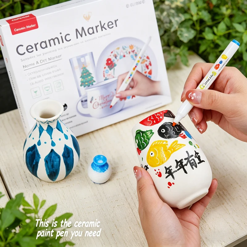 12/24 Colors Ceramic Acrylic Marker Pens, Safe Non-Toxic Paint Pens for Rock, Glass, Wood DIY Painting, Handmade Art Crafts
12/24 Colors Ceramic Acrylic Marker Pens, Safe Non-Toxic Paint Pens for Rock, Glass, Wood DIY Painting, Handmade Art Crafts