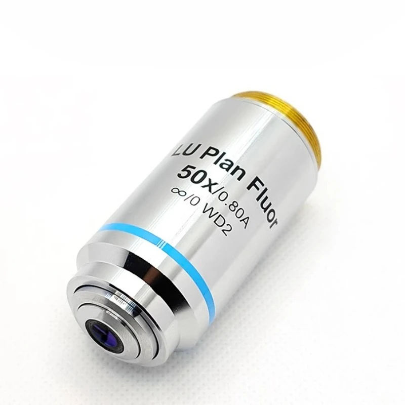 50X Metallographic Microscope Flat Field Semi Complex Achromatic Objective LU Plan Fluor for Replace Nikon Microscope Lens
50X Metallographic Microscope Flat Field Semi Complex Achromatic Objective LU Plan Fluor for Replace Nikon Microscope Lens