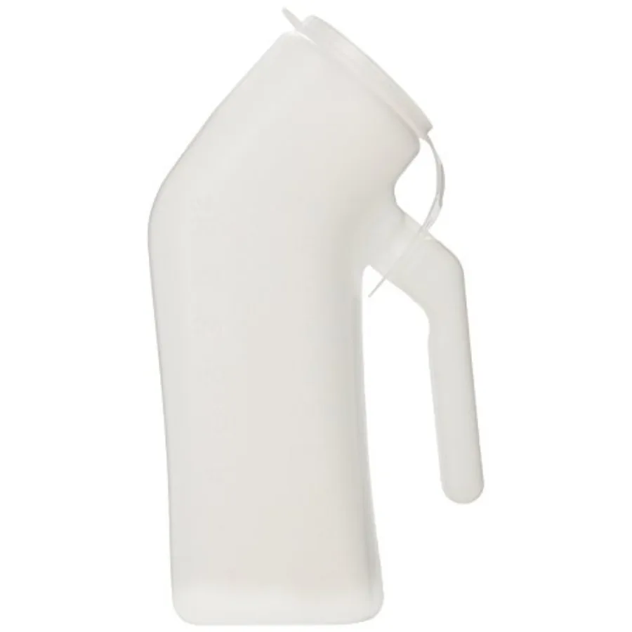 Grafco Male Urinal with Lid, 32 Oz/1000 ml Capacity, Medical Urine Bottle for Men, 3201
Grafco Male Urinal with Lid, 32 Oz/1000 ml Capacity, Medical Urine Bottle for Men, 3201