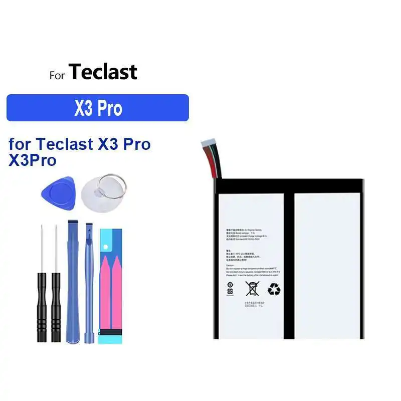 Аккумулятор для планшета Teclast X3 Pro X3pro, долговечная производительность, 5500 мАч
Аккумулятор для планшета Teclast X3 Pro X3pro, долговечная производительность, 5500 мАч