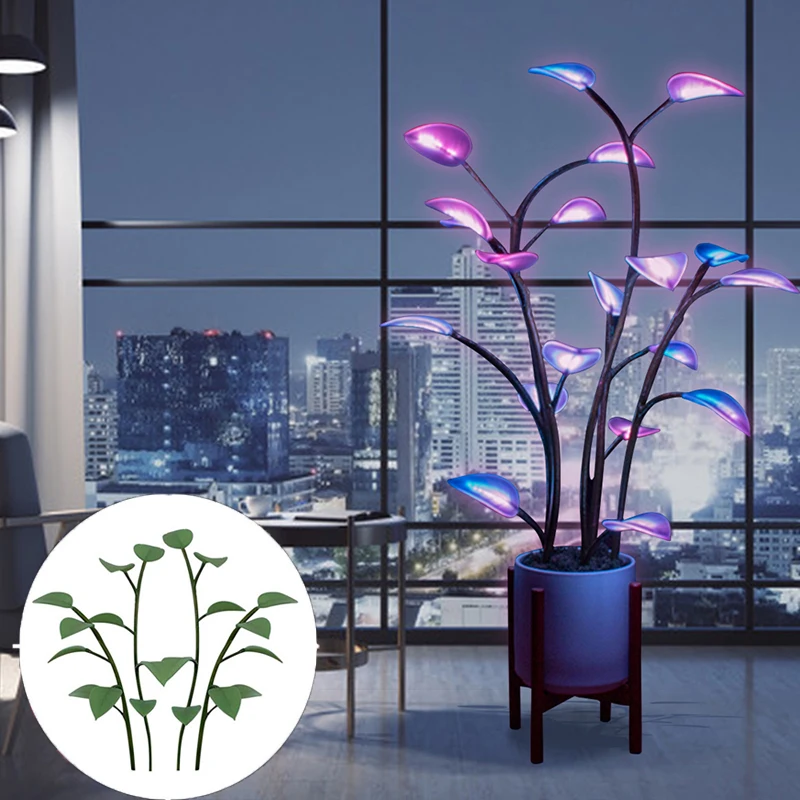 Magical LED Houseplant Lamp USB LED Programmable Atmosphere Light For Home Living Room Decor Artificial Plant Bonsai Night Lamp
Magical LED Houseplant Lamp USB LED Programmable Atmosphere Light For Home Living Room Decor Artificial Plant Bonsai Night Lamp