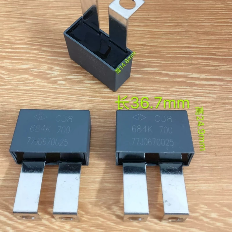 New Xiamen Farah C38 684K 700V non inductive IGBT absorption protection film capacitor
New Xiamen Farah C38 684K 700V non inductive IGBT absorption protection film capacitor