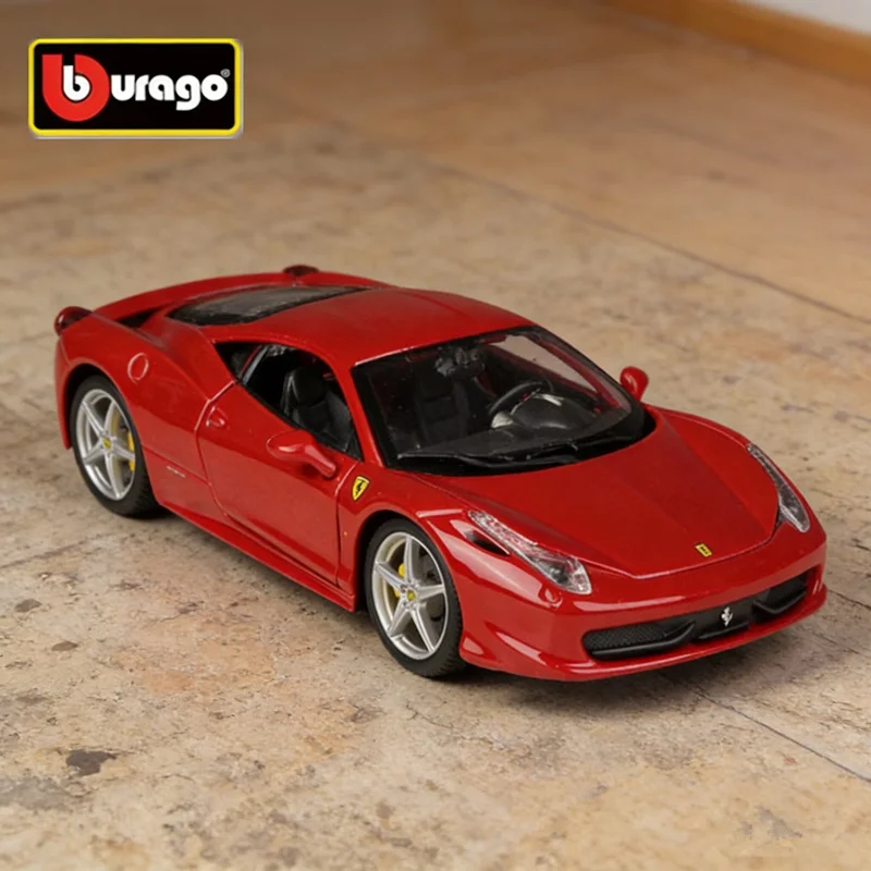 Bburago 1:24 Ferrari 458 Italia Alloy Sports Car Model Diecasts Metal Track Racing Car Vehicles Model High Simulation Kids Gifts
Bburago 1:24 Ferrari 458 Italia Alloy Sports Car Model Diecasts Metal Track Racing Car Vehicles Model High Simulation Kids Gifts