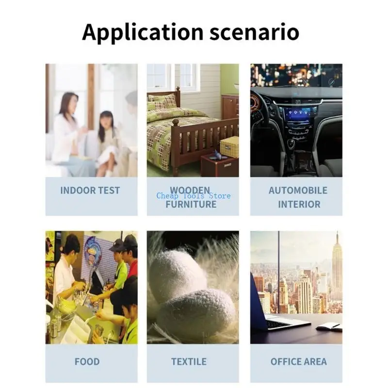 G88B Portable Indoor Environment Monitors CO2 Detectors Temperature Humidity Display
G88B Portable Indoor Environment Monitors CO2 Detectors Temperature Humidity Display