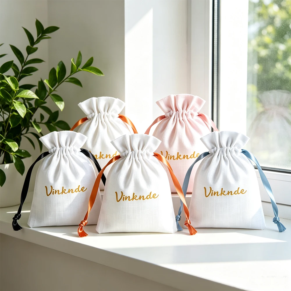 50pcs White Cotton Muslin Drawstring Bag Canvas Jewelry Pouch for Cosmetic Ring Earring Bracelet Pendant Necklace Gift Display
50pcs White Cotton Muslin Drawstring Bag Canvas Jewelry Pouch for Cosmetic Ring Earring Bracelet Pendant Necklace Gift Display