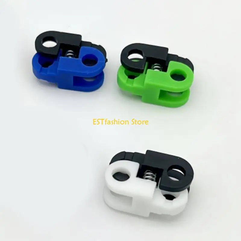 Y5GC 10pack Nylon Cord Locks Versatile String Locks Fashionable Red Cord Stoppers
Y5GC 10pack Nylon Cord Locks Versatile String Locks Fashionable Red Cord Stoppers