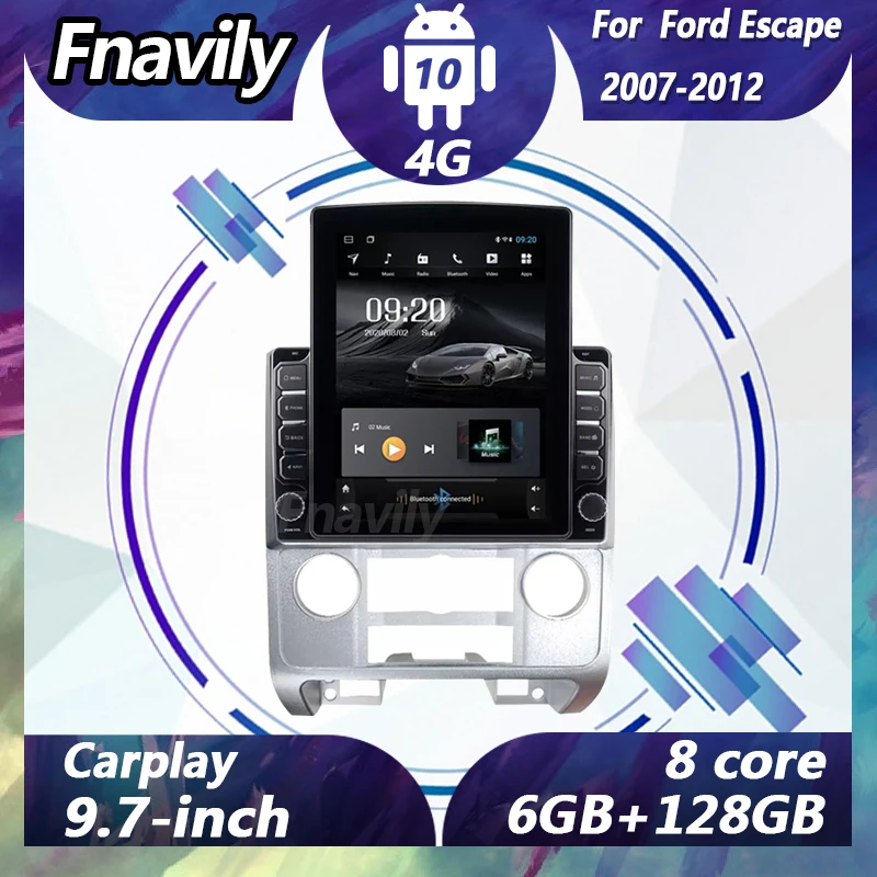 Fnavily 9,7 "Android 10 автомобильное радио для Ford Escape видеонаблюдение dvd-плеер автомобильные стереосистемы аудио GPS DSP BT 4G WIFI 2007-2012
Fnavily 9,7 "Android 10 автомобильное радио для Ford Escape видеонаблюдение dvd-плеер автомобильные стереосистемы аудио GPS DSP BT 4G WIFI 2007-2012