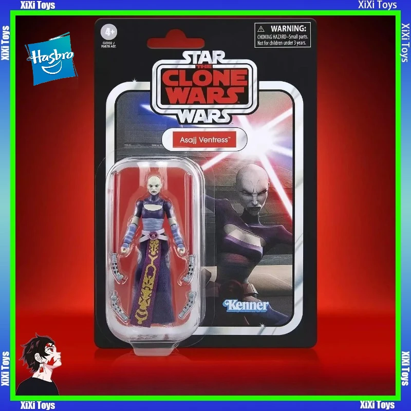Original Hasbro Star Wars THE CLONE WARS Asajj Ventress Action Toys Figure Model Ornaments
Original Hasbro Star Wars THE CLONE WARS Asajj Ventress Action Toys Figure Model Ornaments