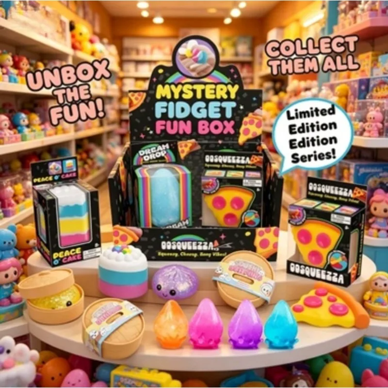 Mystery Pick Squishy Blind Box – 3 Independent Random Selections (Min. 2 Items Guaranteed) Surprise Stress Relief Toy Set
Mystery Pick Squishy Blind Box – 3 Independent Random Selections (Min. 2 Items Guaranteed) Surprise Stress Relief Toy Set