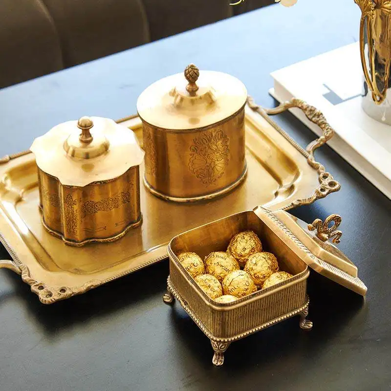Vintage Carved Brass Tray,Jewelry Storage Jar for Bedroom,Decorative Ornament for Living Room,High-Grade Handcraft Decor
Vintage Carved Brass Tray,Jewelry Storage Jar for Bedroom,Decorative Ornament for Living Room,High-Grade Handcraft Decor