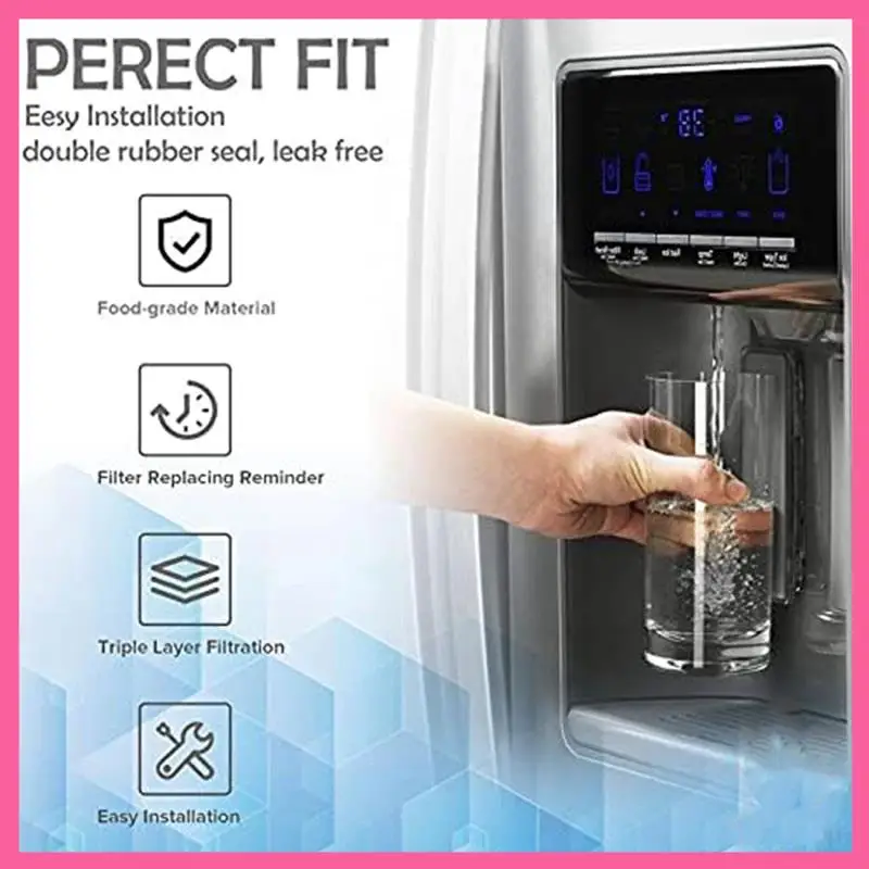 HOT-WF3CB Water Filter Replacement Parts For Pure Source 3 WF3CB,706465,242069601,242086201,AP4567491,PS3412266,2 PCS
HOT-WF3CB Water Filter Replacement Parts For Pure Source 3 WF3CB,706465,242069601,242086201,AP4567491,PS3412266,2 PCS