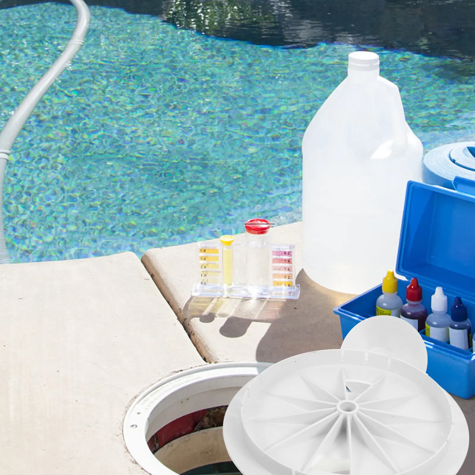 Swimming Pool Skimmer Lid Cover Round ABS Replacement Skimmer Cover for Safety Debris Prevention Splash Protection
Swimming Pool Skimmer Lid Cover Round ABS Replacement Skimmer Cover for Safety Debris Prevention Splash Protection