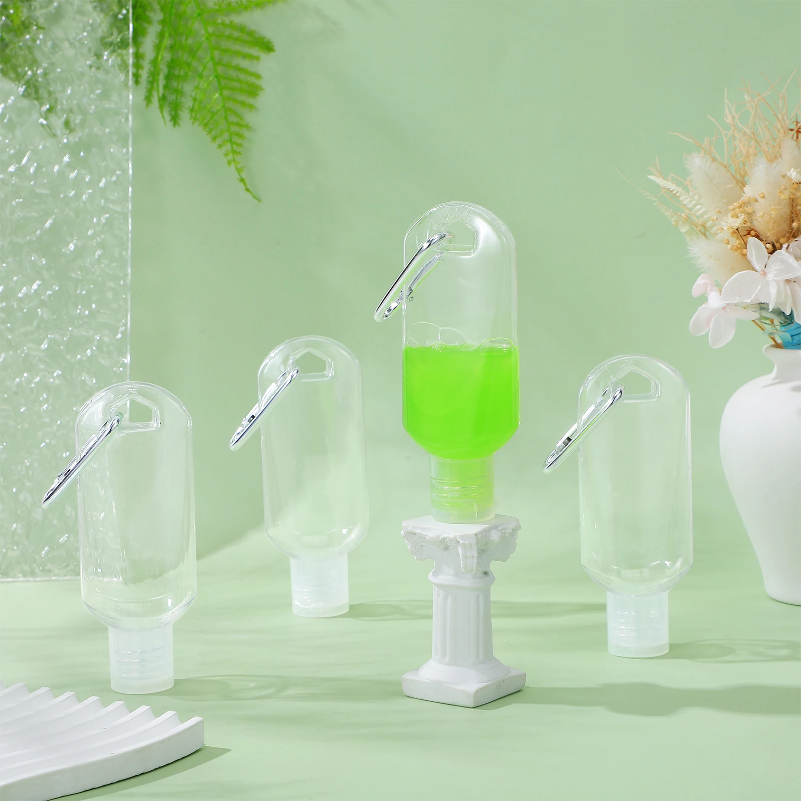 Carabiner Travel Bottles Refillable Empty Containers Portable Leakproof Plastic Storage Bottle For Outdoor Subpackage
Carabiner Travel Bottles Refillable Empty Containers Portable Leakproof Plastic Storage Bottle For Outdoor Subpackage