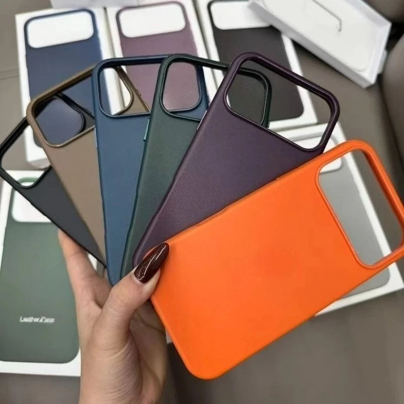 Official 1:1 for Magsafe Leather Coque Solid Color Case for IPhone 17 16 15 14 13 Pro Max Air Magnetic Wireless Charging Funda
Official 1:1 for Magsafe Leather Coque Solid Color Case for IPhone 17 16 15 14 13 Pro Max Air Magnetic Wireless Charging Funda