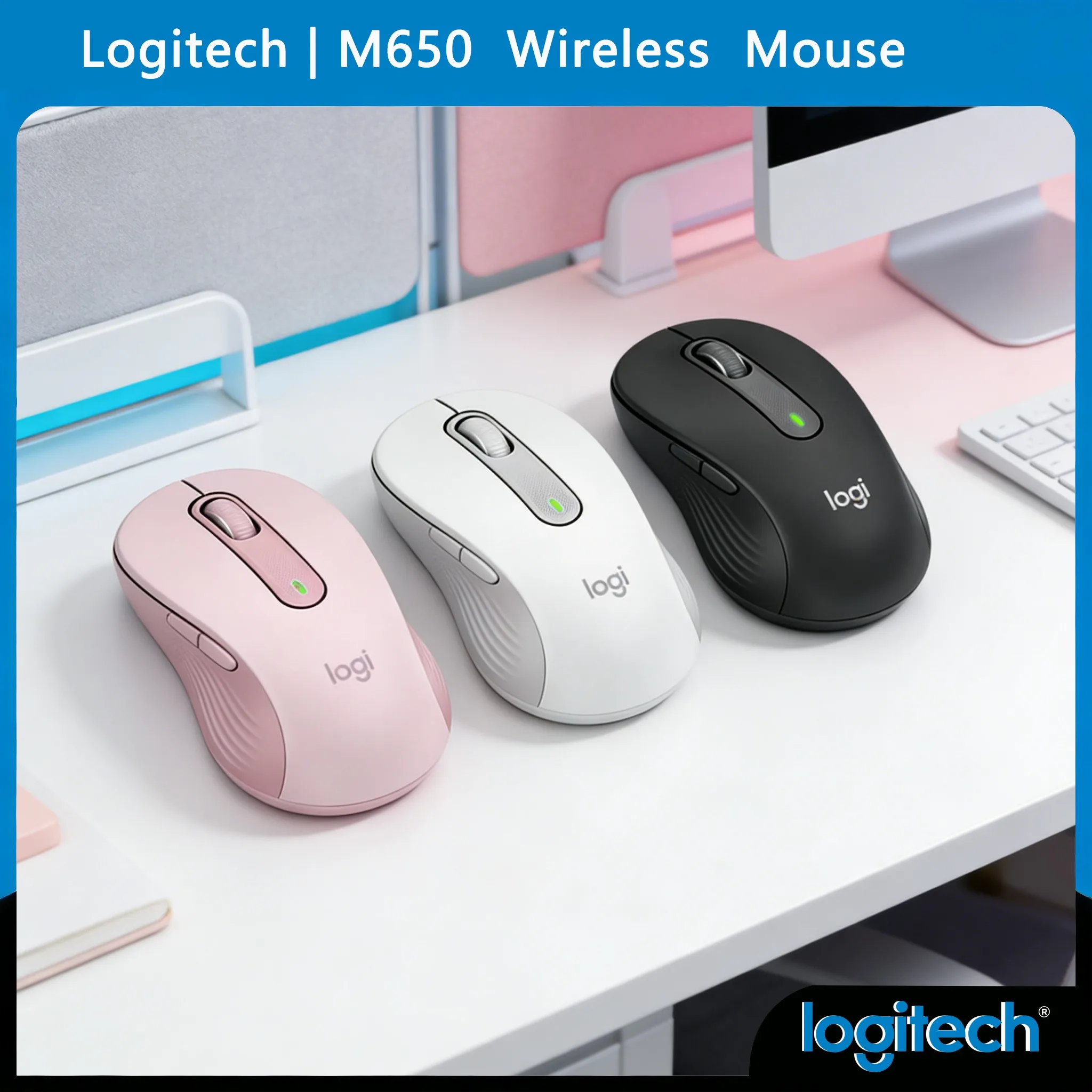 Беспроводная мышь Logitech M650/M650L/M750 SmartWheel с автоматическим переключением, бесшумными кнопками, двойным подключением и длительным временем автономной работы для офиса
Беспроводная мышь Logitech M650/M650L/M750 SmartWheel с автоматическим переключением, бесшумными кнопками, двойным подключением и длительным временем автономной работы для офиса