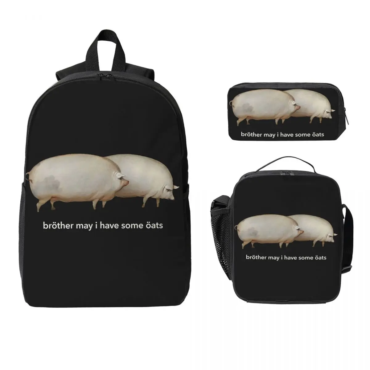 Brother May I Have Some Oats, Classic Mem Backpack BookBag School Bag Computer Shoulder Bags 3ps Insulated Lunch Bag Pencil Case
Brother May I Have Some Oats, Classic Mem Backpack BookBag School Bag Computer Shoulder Bags 3ps Insulated Lunch Bag Pencil Case