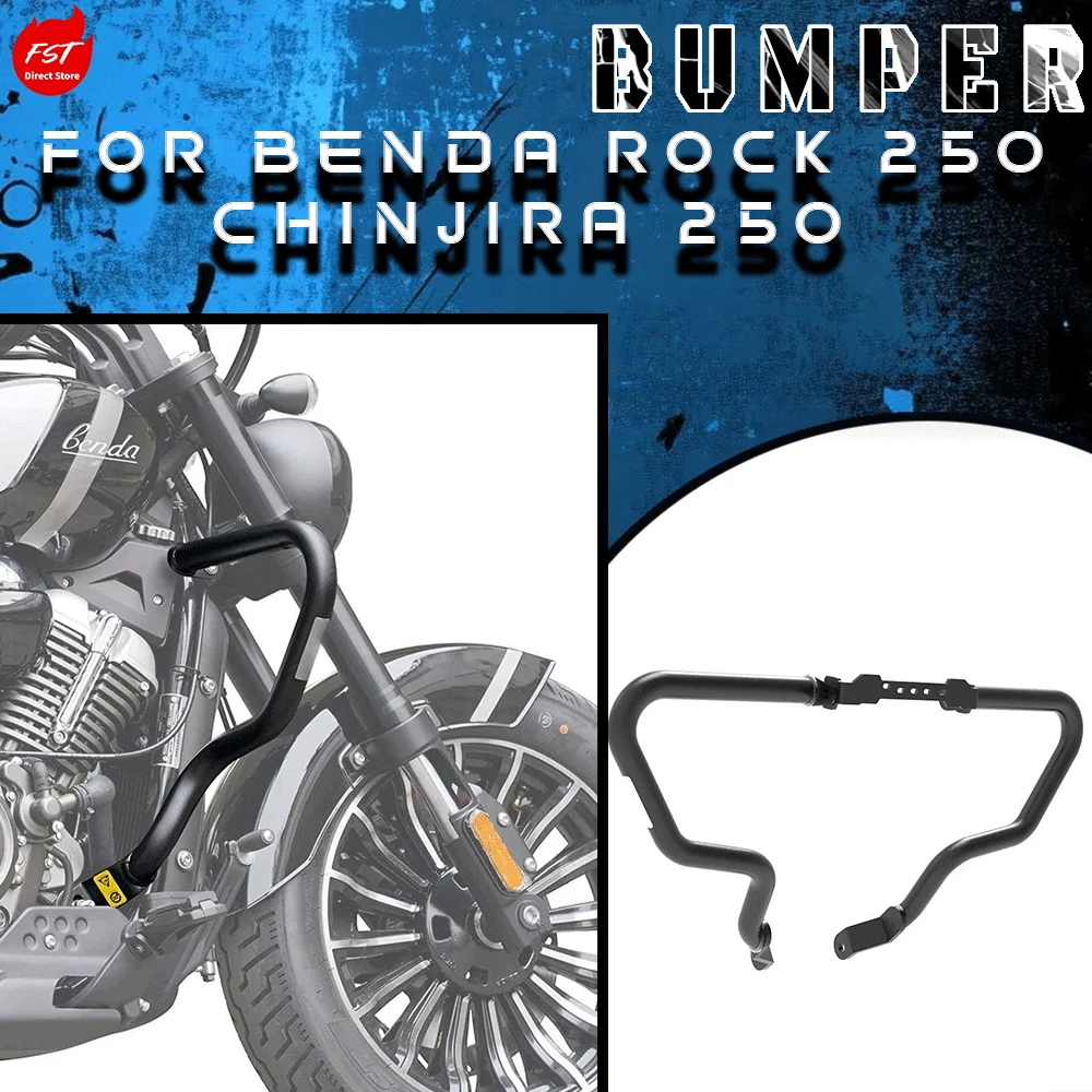 Fits Benda Rock 250 & Chinjira 250 Crash Bars, Anti-fall Bars, Anti-collision Racing Guard Modification Parts
Fits Benda Rock 250 & Chinjira 250 Crash Bars, Anti-fall Bars, Anti-collision Racing Guard Modification Parts