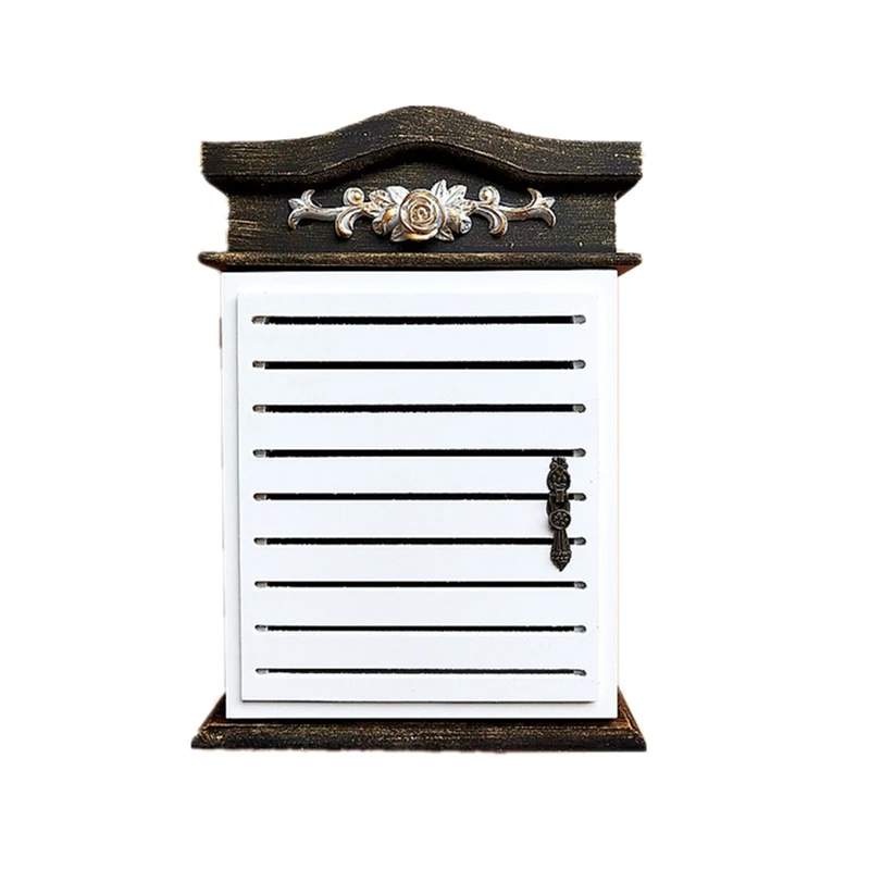 Wooden Key Box Wall Mount Key Cabinet,Key Holder For Wall,Rustic Key Storage Box Wall Mount With 4-Hooks,Key Hanger
Wooden Key Box Wall Mount Key Cabinet,Key Holder For Wall,Rustic Key Storage Box Wall Mount With 4-Hooks,Key Hanger