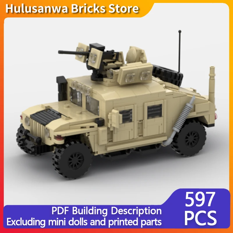 American Multi-Purpose Vehicle Model MOC Building Bricks War Equipment Modular Technology Gifts Holiday Assemble Children Toys
American Multi-Purpose Vehicle Model MOC Building Bricks War Equipment Modular Technology Gifts Holiday Assemble Children Toys