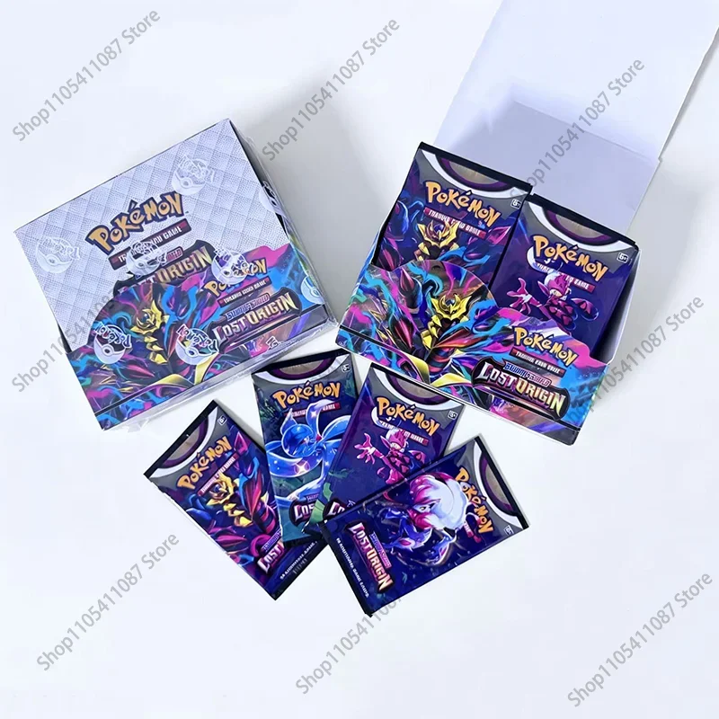 360Pcs Pokemon TCG Sword & Shield Lost Origin Booster English Trading Cards Game Game Collection Cards Gifts For Kids
360Pcs Pokemon TCG Sword & Shield Lost Origin Booster English Trading Cards Game Game Collection Cards Gifts For Kids