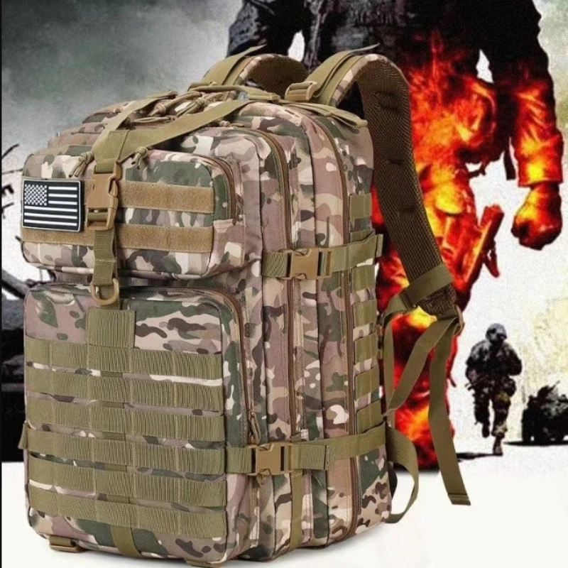 【Высокое качество】Военный тактический рюкзак Molle, водонепроницаемый рюкзак для улицы, пешего туризма, путешествий, охоты, кемпинга, EDC, сумка с несколькими карманами
【Высокое качество】Военный тактический рюкзак Molle, водонепроницаемый рюкзак для улицы, пешего туризма, путешествий, охоты, кемпинга, EDC, сумка с несколькими карманами
