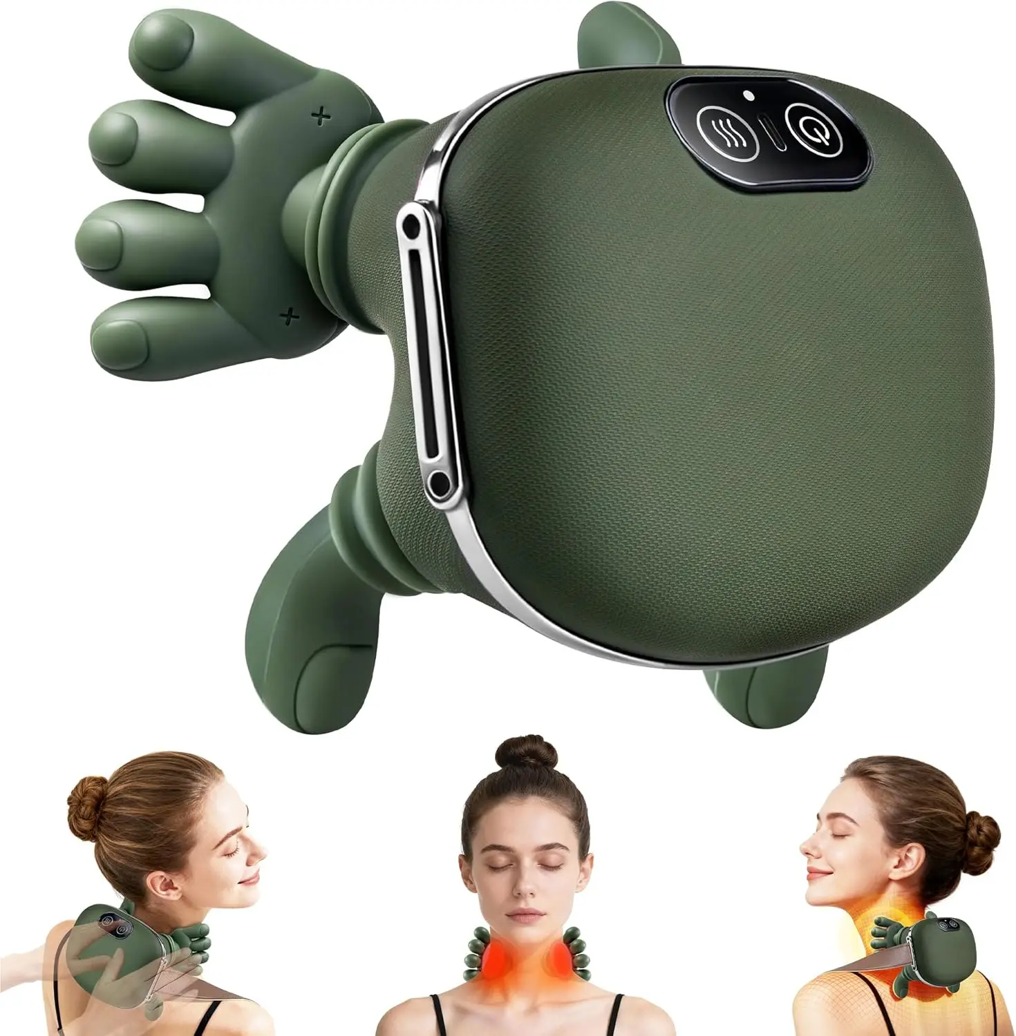 Bionic Finger Neck Shoulder Massager Wireless Neck Cervical Trapezius 4D Kneading Body Back Hand Massage Shawl Brushless Motor
Bionic Finger Neck Shoulder Massager Wireless Neck Cervical Trapezius 4D Kneading Body Back Hand Massage Shawl Brushless Motor