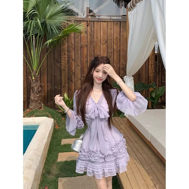 Summer Sweet Solid 2 Piece Set Women Beach Chiffon Elegant Suit Casual V Neck Blouse Ruffles Cake Mini Skirt Japan Sexy Outfits
Summer Sweet Solid 2 Piece Set Women Beach Chiffon Elegant Suit Casual V Neck Blouse Ruffles Cake Mini Skirt Japan Sexy Outfits