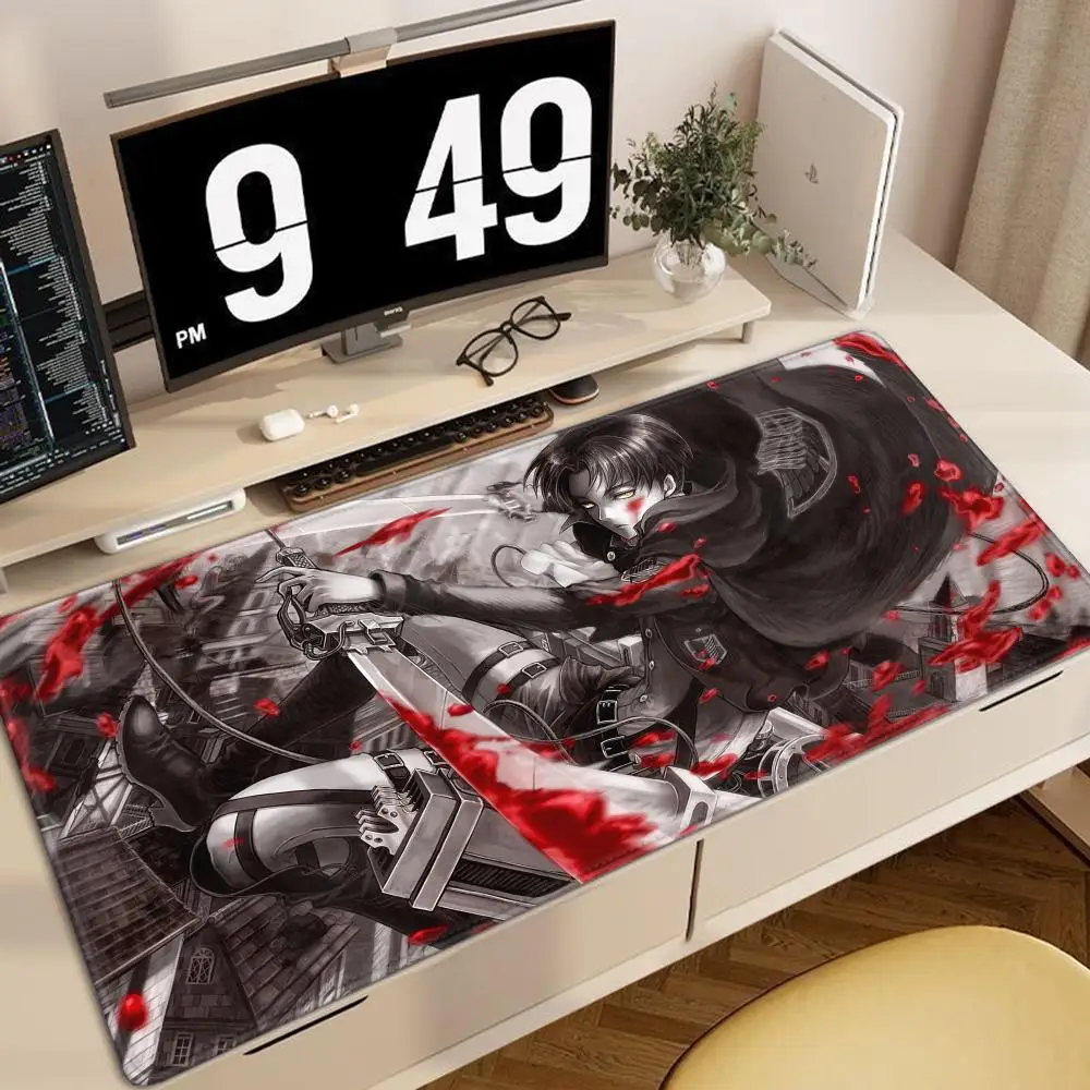 40x90CM Computer Game Cabinet Anime Attack on Titan Mousepad Non-slip Keyboard Carpet Office Gaming Accessories Durable Washable
40x90CM Computer Game Cabinet Anime Attack on Titan Mousepad Non-slip Keyboard Carpet Office Gaming Accessories Durable Washable