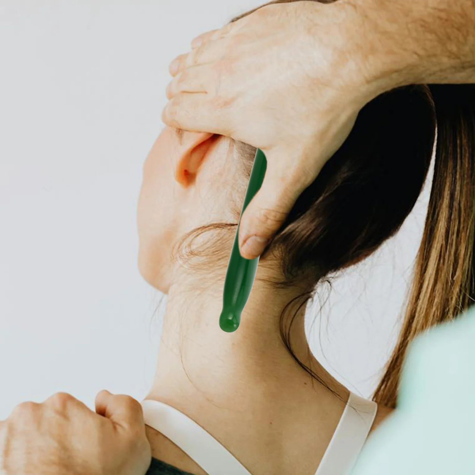 Jade Facial Scraping Board Deep Green Pen Shape Facial Eye Chin Massage Tool Body Relaxation Acupressure Gua Sha Massager
Jade Facial Scraping Board Deep Green Pen Shape Facial Eye Chin Massage Tool Body Relaxation Acupressure Gua Sha Massager