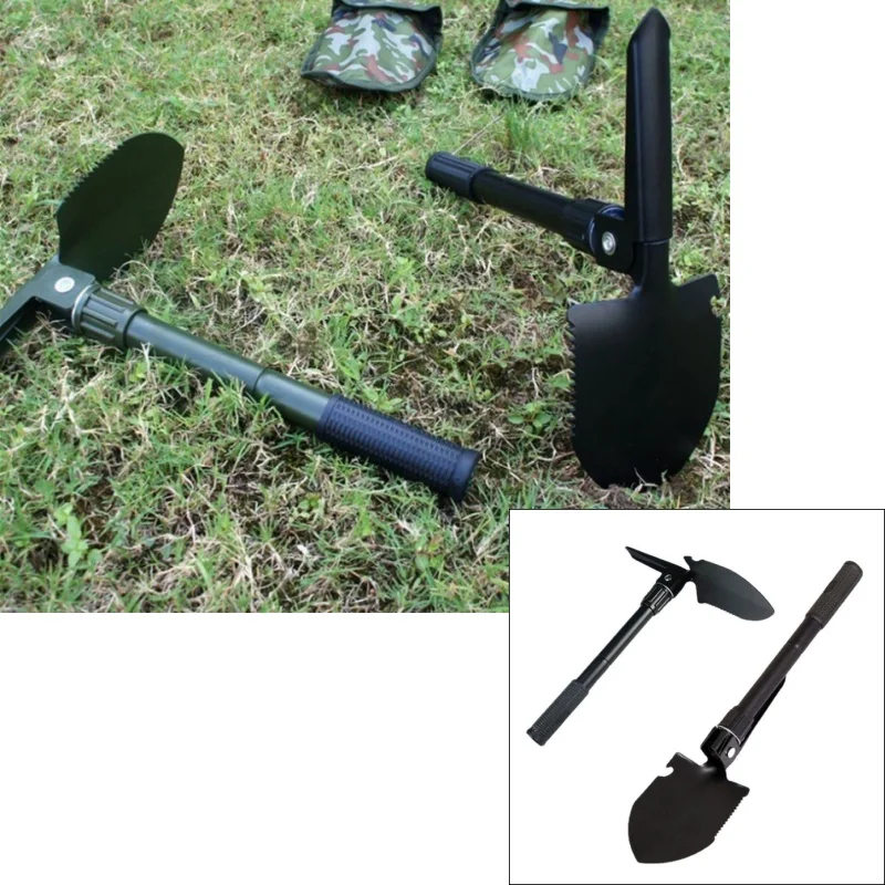 Outdoor Folding Shovel Tool | 3-Second Convertible Digger Axe & Snow Scraper | For Camping Use
Outdoor Folding Shovel Tool | 3-Second Convertible Digger Axe & Snow Scraper | For Camping Use