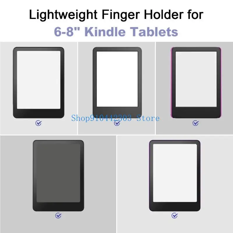 L4MD Portable Hand Strap For 6-8inch E Readers Soft AntiSlip Silicone Design For Commuting And Travel
L4MD Portable Hand Strap For 6-8inch E Readers Soft AntiSlip Silicone Design For Commuting And Travel