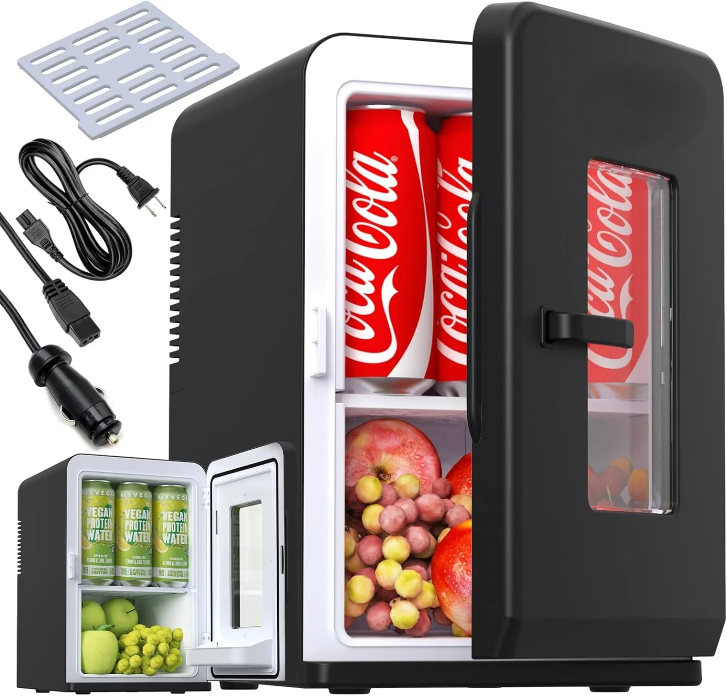 Compact and Stylish Mini Fridge for Bedroom - 15 Litre/21 Cans Capacity - AC/DC Power - Ideal for Office, Dorm and Car - Thermoe
Compact and Stylish Mini Fridge for Bedroom - 15 Litre/21 Cans Capacity - AC/DC Power - Ideal for Office, Dorm and Car - Thermoe