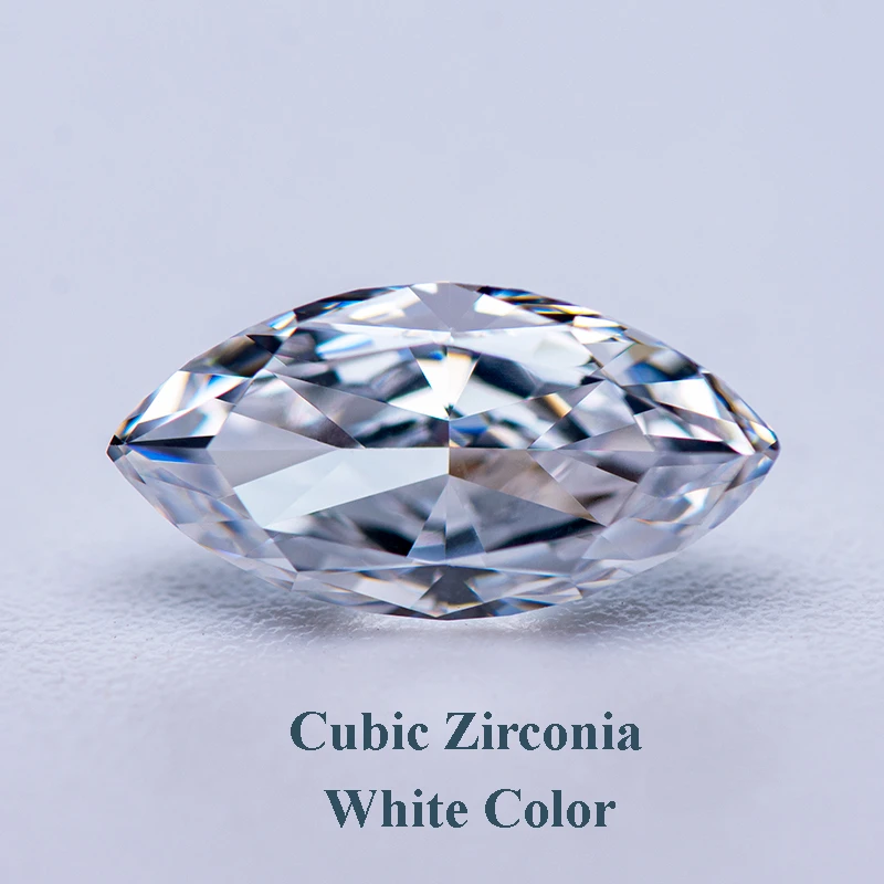 Cubic Zirconia Crushed Ice Cut White Color Marquise Shape Charms Beads for Diy Jewelry Making Earrings Materials No Certificate
Cubic Zirconia Crushed Ice Cut White Color Marquise Shape Charms Beads for Diy Jewelry Making Earrings Materials No Certificate