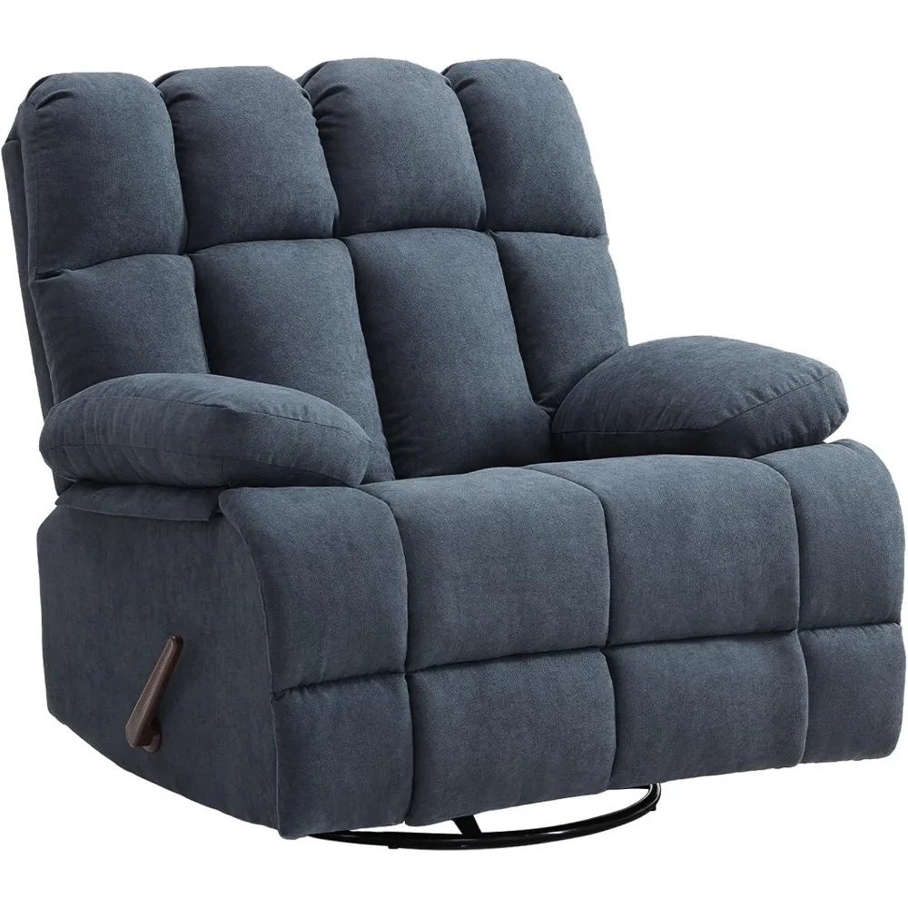Oversized Recliner Chair,Extra Wide Manual 360°Swivel Recliner Lazy Boy Recliner for Big Man,Overstuffed Soft Rocking Sofa Chair
Oversized Recliner Chair,Extra Wide Manual 360°Swivel Recliner Lazy Boy Recliner for Big Man,Overstuffed Soft Rocking Sofa Chair