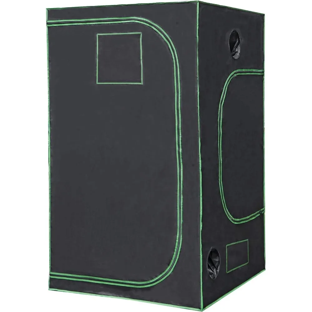 Home Grow Tent, Hydroponic Plant Growing Room w/Observation Window and Inner Tool Bag, 600D Highly Reflective Fabric Cover
Home Grow Tent, Hydroponic Plant Growing Room w/Observation Window and Inner Tool Bag, 600D Highly Reflective Fabric Cover