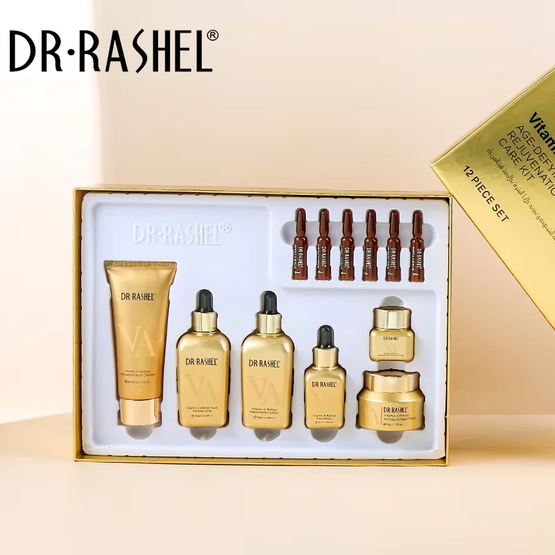 DRRASHEL VA retinol soft skin Face Serum Set Whitens Spots Easy Deep Moisturizing Brightening Anti-aging Skin Care Set
DRRASHEL VA retinol soft skin Face Serum Set Whitens Spots Easy Deep Moisturizing Brightening Anti-aging Skin Care Set