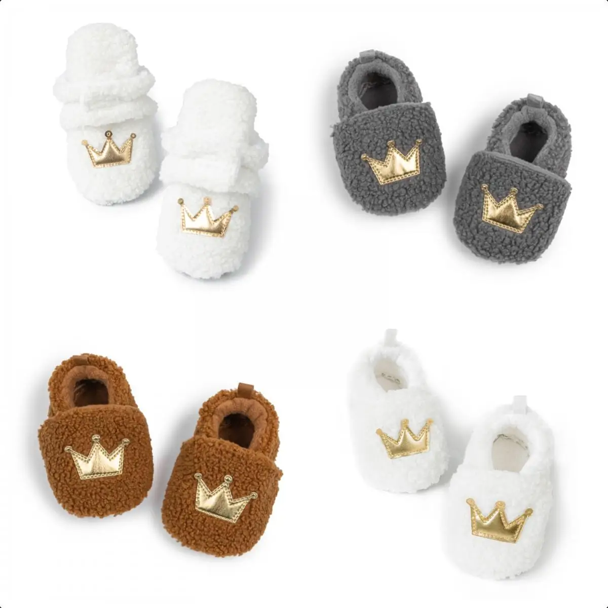 Autumn Winter Newborn Baby Shoes Fashion Crown Prints Boy Girl Warm First Walker Toddler Cotton Anti-Slip Sole Comfortable Shoes
Autumn Winter Newborn Baby Shoes Fashion Crown Prints Boy Girl Warm First Walker Toddler Cotton Anti-Slip Sole Comfortable Shoes