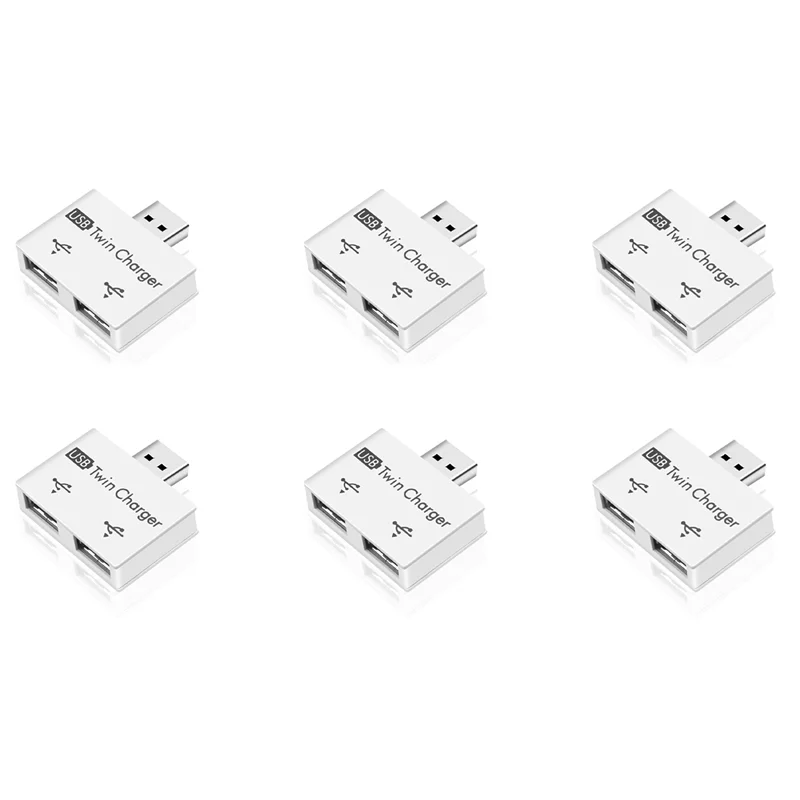 B30C-6X Портативный мини-USB-концентратор для 2-портового зарядного устройства-концентратора, USB-сплиттер, двойной USB-удлинитель для зарядки для телефона, компьютера, белый
B30C-6X Портативный мини-USB-концентратор для 2-портового зарядного устройства-концентратора, USB-сплиттер, двойной USB-удлинитель для зарядки для телефона, компьютера, белый