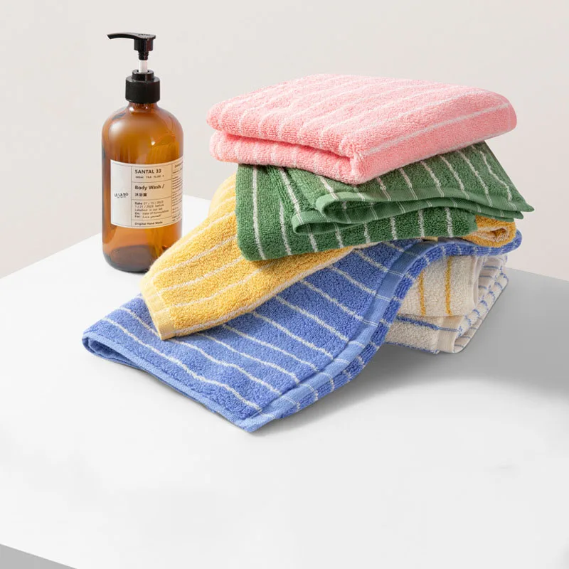 70x140cm Adult 2 Bath Towel 2 34x74cm Kids 2 Hand Towel, 100% Cotton Super Absorbent Striped Blue Bathroom Towels Set
70x140cm Adult 2 Bath Towel 2 34x74cm Kids 2 Hand Towel, 100% Cotton Super Absorbent Striped Blue Bathroom Towels Set