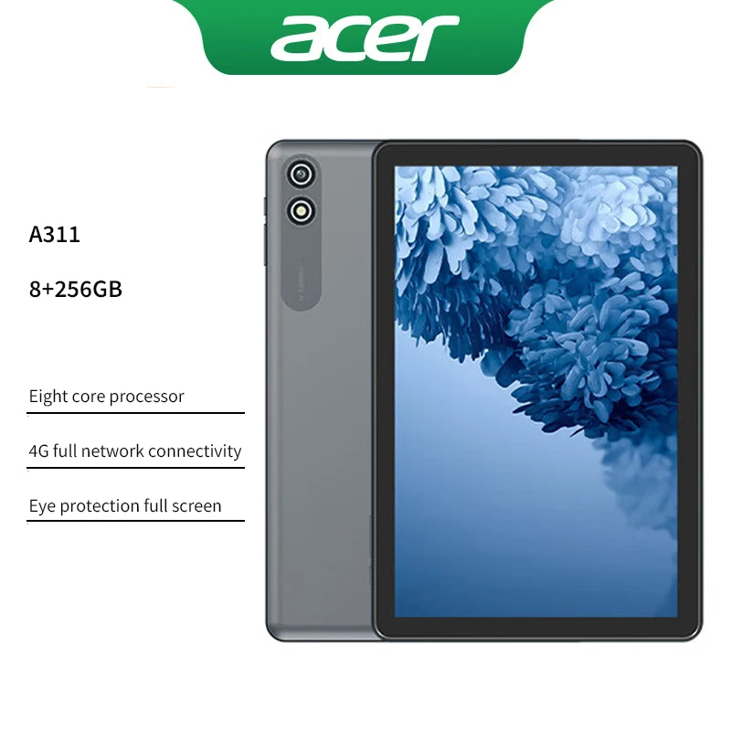 Планшет Acer, 10,1-дюймовый планшет, 8-ядерный, серебристый, ноутбук Aer A311, 4G, полный сетевой планшет для вызова
Планшет Acer, 10,1-дюймовый планшет, 8-ядерный, серебристый, ноутбук Aer A311, 4G, полный сетевой планшет для вызова