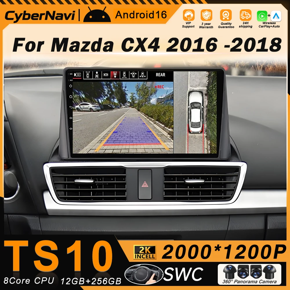Carplay For Mazda 3 Axela 2014 - 2019 Mazda CX-4 CX4 2016 2017 2018 Car Radio Android16 Auto GPS Navigation Multimedia Player
Carplay For Mazda 3 Axela 2014 - 2019 Mazda CX-4 CX4 2016 2017 2018 Car Radio Android16 Auto GPS Navigation Multimedia Player