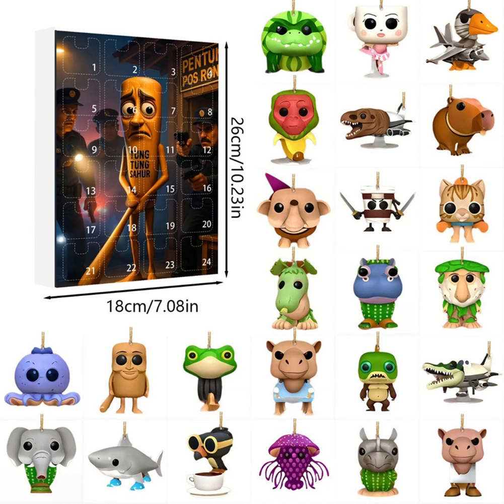 1 Set Sahur Figure Tungs Tung Sahur Italian Brainrot Wooden Stick Lirili Larila Figure Ornament Creative Desktop Decoration 2D
1 Set Sahur Figure Tungs Tung Sahur Italian Brainrot Wooden Stick Lirili Larila Figure Ornament Creative Desktop Decoration 2D