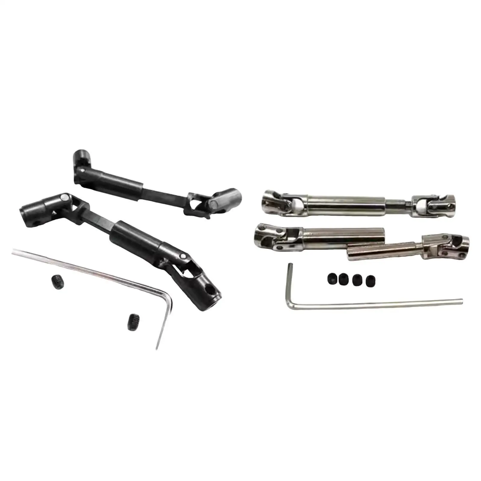 2 Pieces Metal RC Drive Shaft Sturdy Easy to Install RC Transmission Shaft for D90 D91 Model Car RC Vehicles Hobby Car Crawler
2 Pieces Metal RC Drive Shaft Sturdy Easy to Install RC Transmission Shaft for D90 D91 Model Car RC Vehicles Hobby Car Crawler