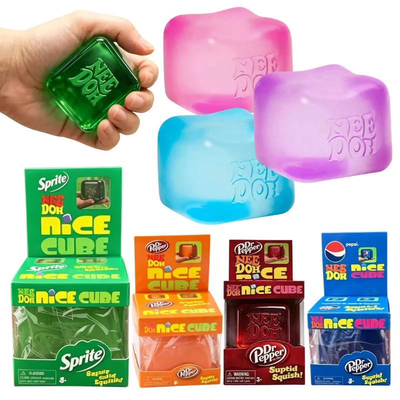 Nee Doh Nice Cube Squishy Soft Jelly Sensory Fidget Stress Relief Toy Blind Box
Nee Doh Nice Cube Squishy Soft Jelly Sensory Fidget Stress Relief Toy Blind Box
