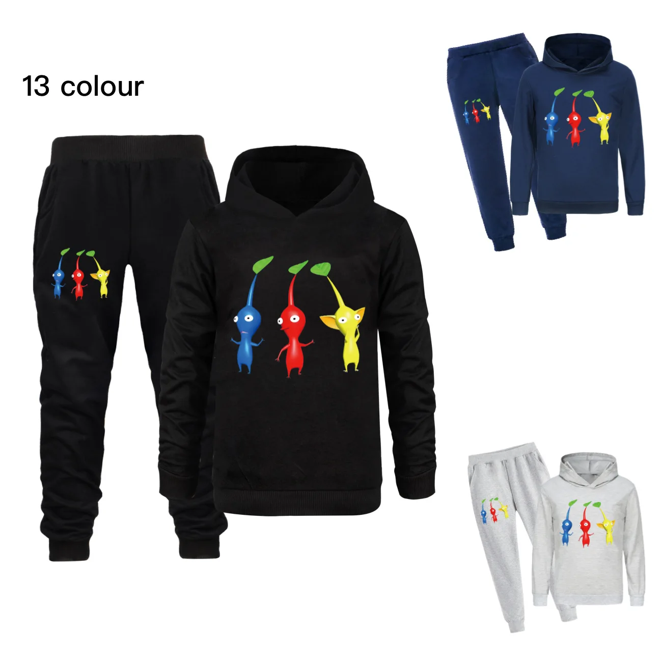 2024 New Game Pikmin Clothes Kids Long Sleeve Hoodies Pants 2pcs Set Boys Tracksuits Baby Girls Outfits Children's Clothing Sets
2024 New Game Pikmin Clothes Kids Long Sleeve Hoodies Pants 2pcs Set Boys Tracksuits Baby Girls Outfits Children's Clothing Sets
